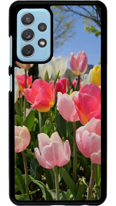 Samsung Galaxy A72 Case Hülle - Tulips Spring 2026