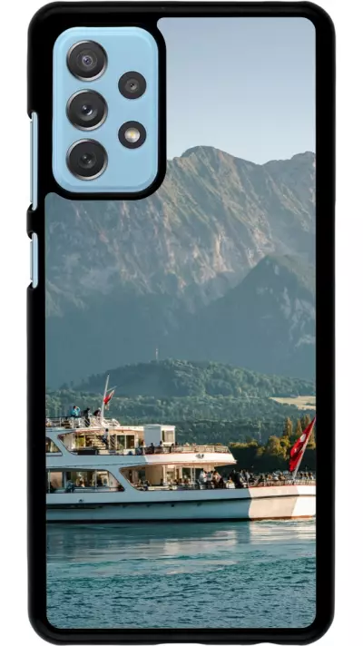 Coque Samsung Galaxy A72 - Fête Nationale Suisse Bateau Leman