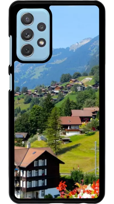 Coque Samsung Galaxy A72 - Fête Nationale Suisse Paysage