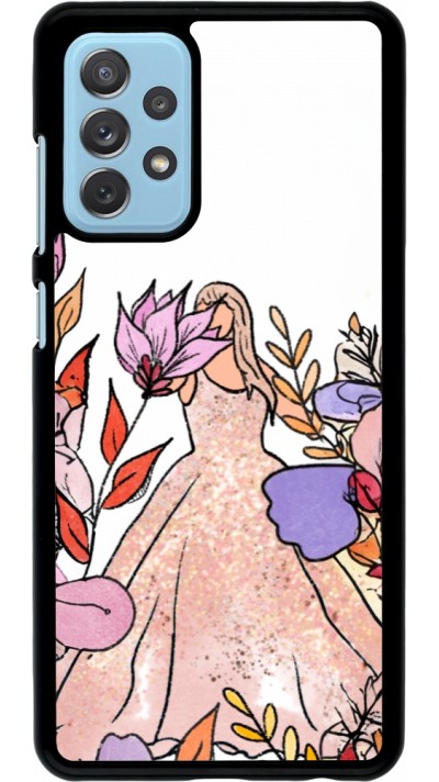 Coque Samsung Galaxy A72 - Taylor Swift Sketch - White