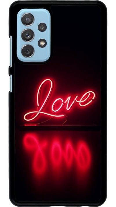 Coque Samsung Galaxy A72 - Valentine 2025 Neon Love