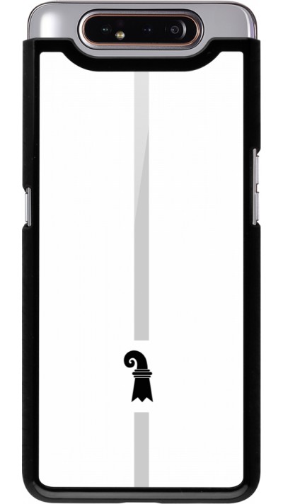 Coque Samsung Galaxy A80 - Canton BS blanc