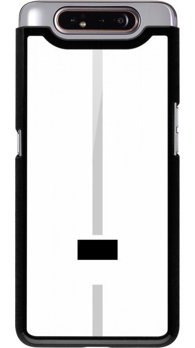 Coque Samsung Galaxy A80 - Canton FR blanc