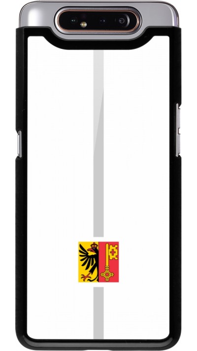 Coque Samsung Galaxy A80 - Canton GE blanc