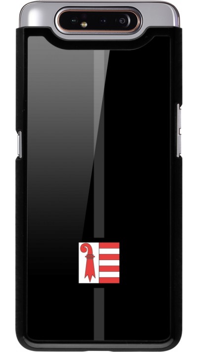Coque Samsung Galaxy A80 - Canton JU noir