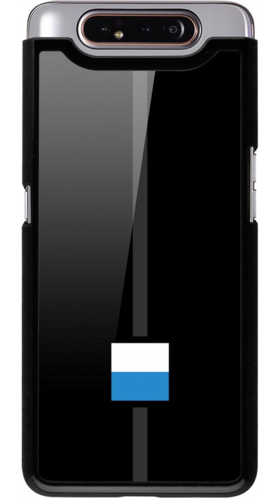 Coque Samsung Galaxy A80 - Canton LU noir
