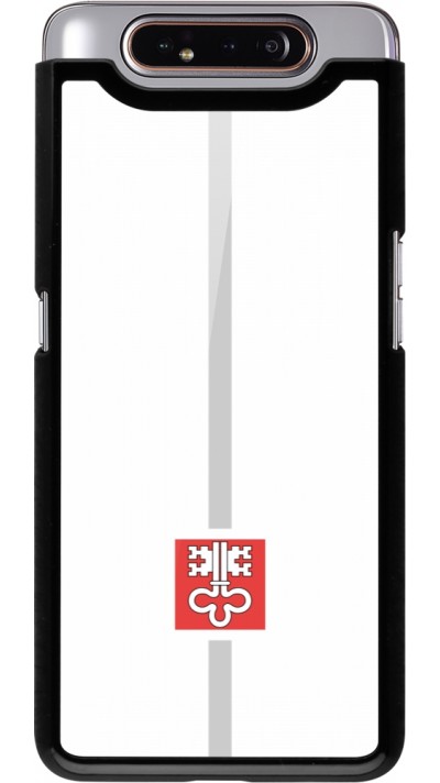 Coque Samsung Galaxy A80 - Canton NW blanc