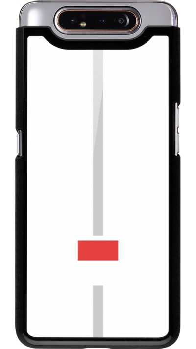 Coque Samsung Galaxy A80 - Canton SO blanc
