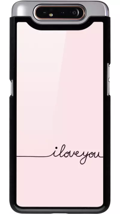 Coque Samsung Galaxy A80 - Valentine 2023 i love you writing