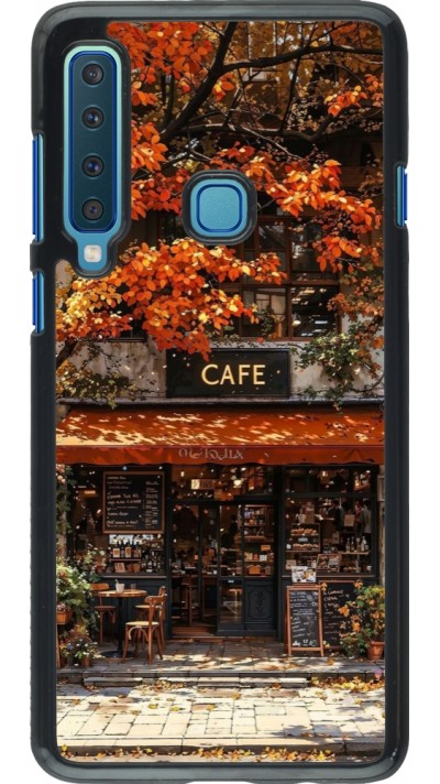 Coque Samsung Galaxy A9 - Autumn 25 Coffee shop