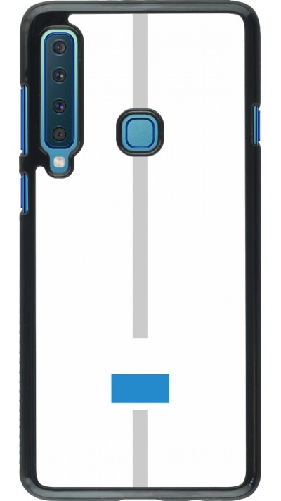 Coque Samsung Galaxy A9 - Canton LU blanc