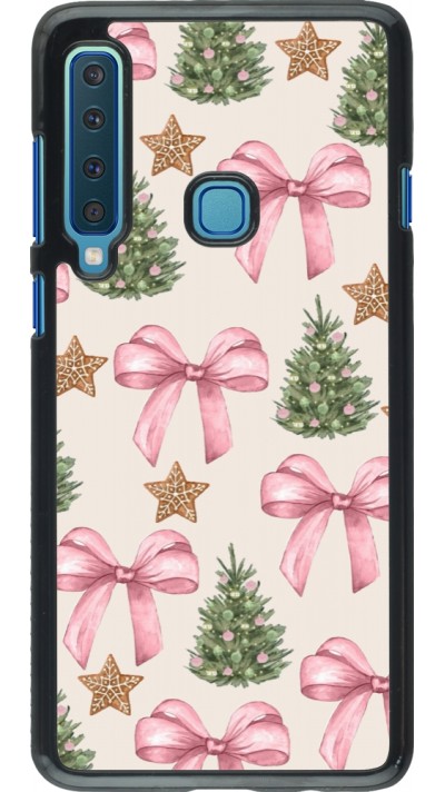 Samsung Galaxy A9 Case Hülle - Christmas 25 Vintage Ribbons