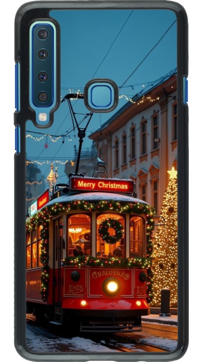 Samsung Galaxy A9 Case Hülle - Christmas 25 Xmas Train