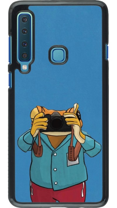 Samsung Galaxy A9 Case Hülle - Frog with camera DTMF