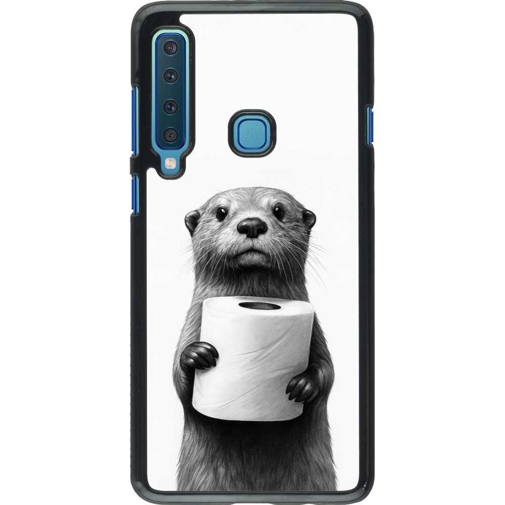 Coque Samsung Galaxy A9 - Loutre papier de toilette