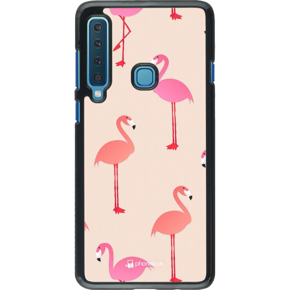 Coque Samsung Galaxy A9 - Pink Flamingos Pattern