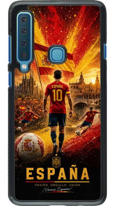 Samsung Galaxy A9 Case Hülle - Fussball Espanien splash 2026