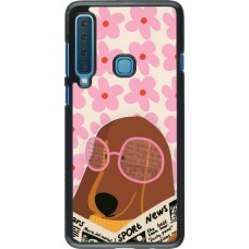 Coque Samsung Galaxy A9 - Dog with newspaper Spring 2026