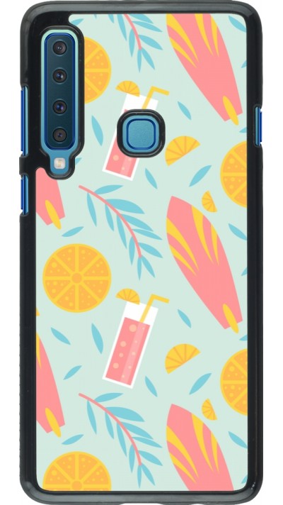 Samsung Galaxy A9 Case Hülle - Summer 2025 Pattern citron