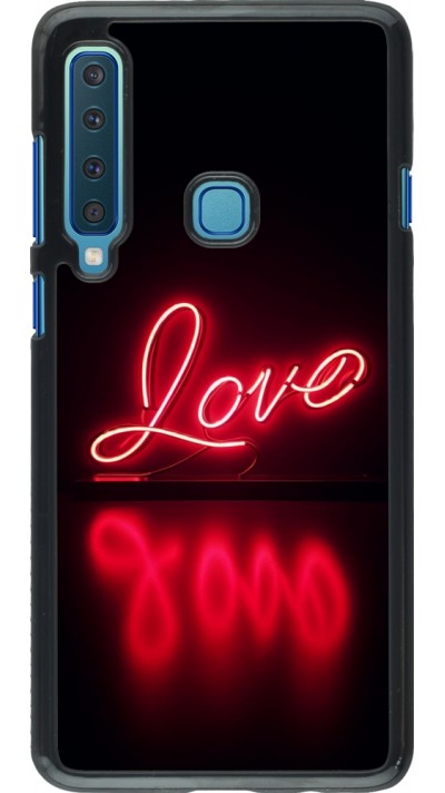 Coque Samsung Galaxy A9 - Valentine 2025 Neon Love