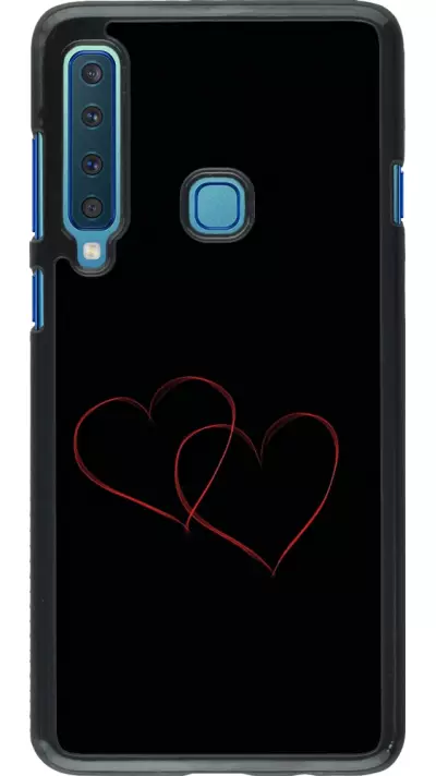 Coque Samsung Galaxy A9 - Valentine 2023 attached heart