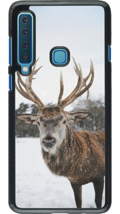Samsung Galaxy A9 Case Hülle - Winter 25 Winter reindeer