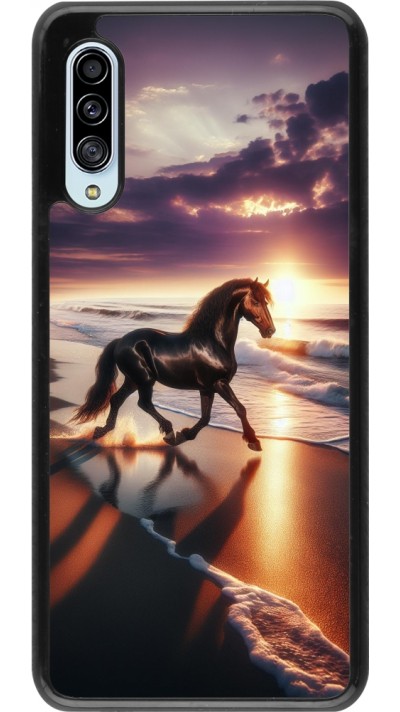 Coque Samsung Galaxy A90 5G - Cheval majestueux plage