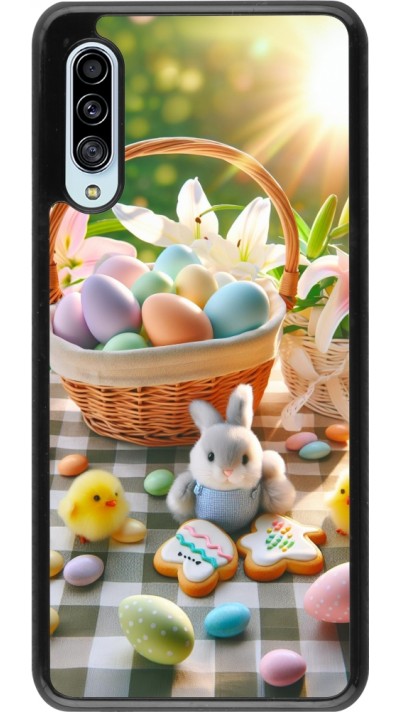 Coque Samsung Galaxy A90 5G - Easter 2025 Panier Pâques