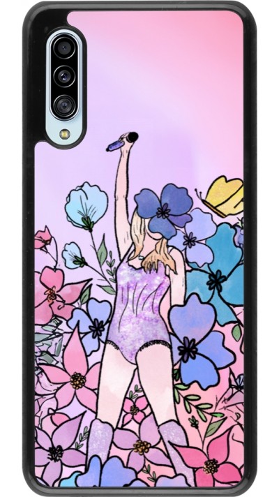 Coque Samsung Galaxy A90 5G - Taylor Swift Sketch - Pink
