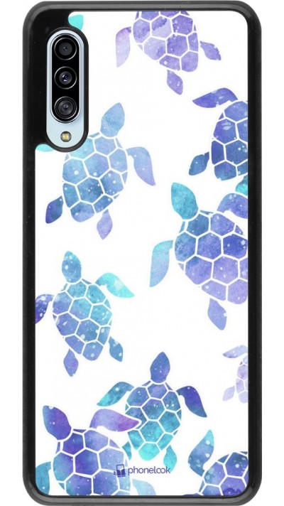 Coque Samsung Galaxy A90 5G - Turtles pattern watercolor