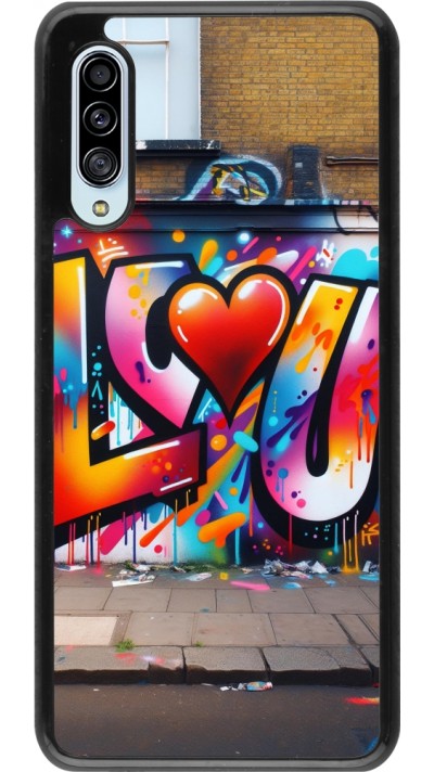 Coque Samsung Galaxy A90 5G - Valentine 2025 Love U Tag