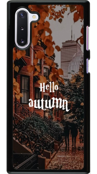 Coque Samsung Galaxy Note 10 - Autumn 25 Hello autumn