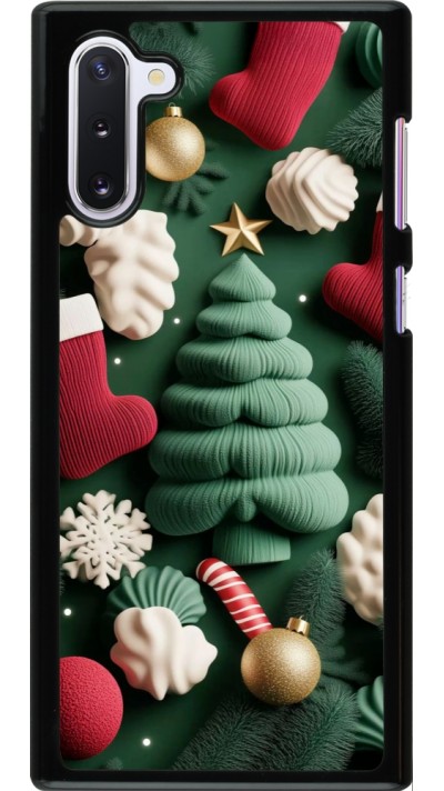 Samsung Galaxy Note 10 Case Hülle - Christmas 25 Christmas textiles
