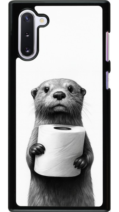 Coque Samsung Galaxy Note 10 - Loutre papier de toilette