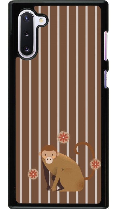 Samsung Galaxy Note 10 Case Hülle - Monkey with stripes Samsung Galaxy Note 10 Case Hülle - Monkey with stripes