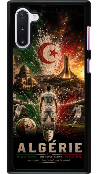 Coque Samsung Galaxy Note 10 - Football Algérie splash 2026