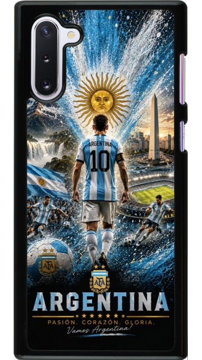 Coque Samsung Galaxy Note 10 - Football Argentine splash 2026