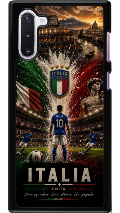Coque Samsung Galaxy Note 10 - Football Italie splash 2026