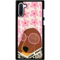 Samsung Galaxy Note 10 Case Hülle - Dog with newspaper Spring 2026