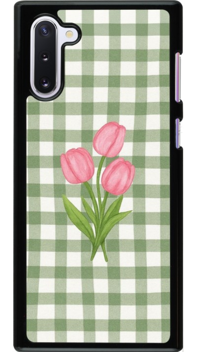 Coque Samsung Galaxy Note 10 - Green vichy tulips Spring 2026