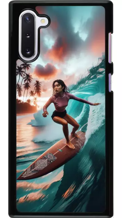 Coque Samsung Galaxy Note 10 - Surfeuse Balinaise