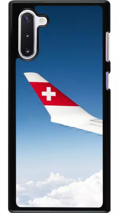 Coque Samsung Galaxy Note 10 - Fête Nationale Suisse Sky Swiss Flag