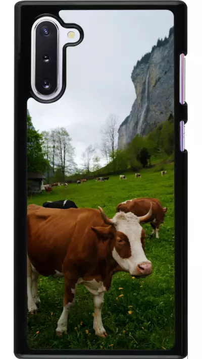 Coque Samsung Galaxy Note 10 - Fête Nationale Suisse Vaches