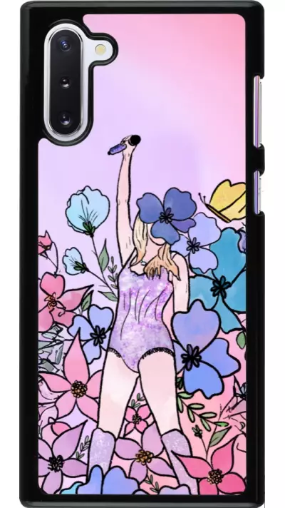 Coque Samsung Galaxy Note 10 - Taylor Swift Sketch - Pink