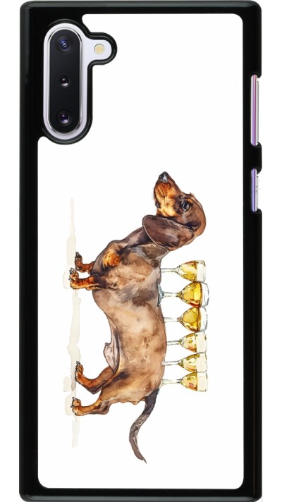 Samsung Galaxy Note 10 Case Hülle - Wine Teckel Samsung Galaxy Note 10 Case Hülle - Wine Teckel