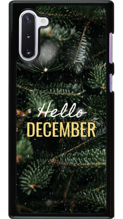 Samsung Galaxy Note 10 Case Hülle - Winter 25 Winter hello december