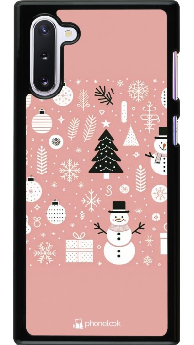 Samsung Galaxy Note 10 Case Hülle - Weihnachten 2024 Rose Schneemann Weihnachten Samsung Galaxy Note 10 Case Hülle - Weihnachten 2024 Rose Schneemann Weihnachten