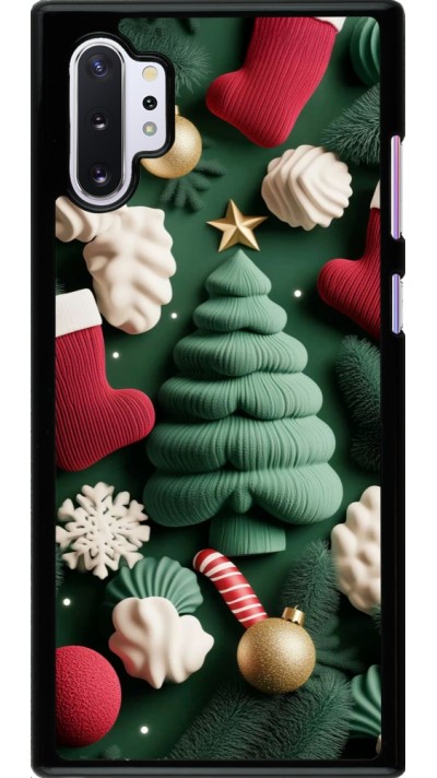 Samsung Galaxy Note 10+ Case Hülle - Christmas 25 Christmas textiles