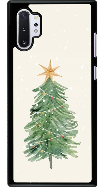 Samsung Galaxy Note 10+ Case Hülle - Christmas 25 Sketch Tree