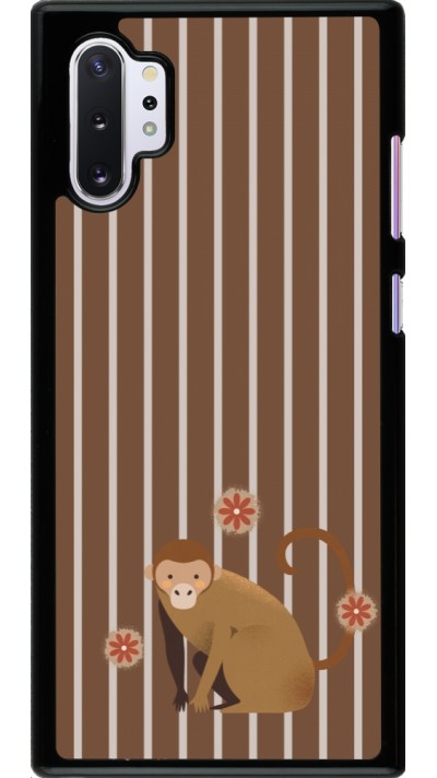 Samsung Galaxy Note 10+ Case Hülle - Monkey with stripes Samsung Galaxy Note 10+ Case Hülle - Monkey with stripes
